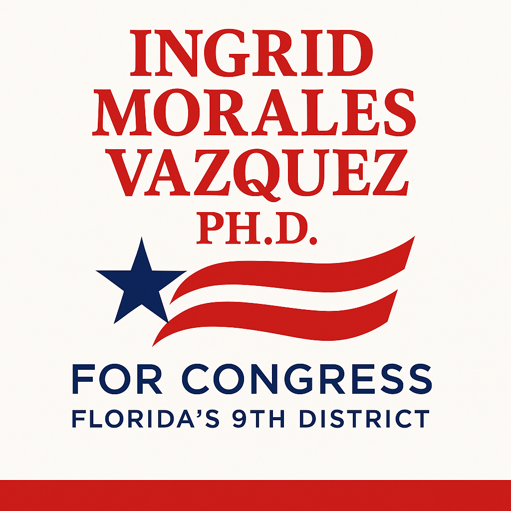 Ingrid Morales Vazquez campaign logo
